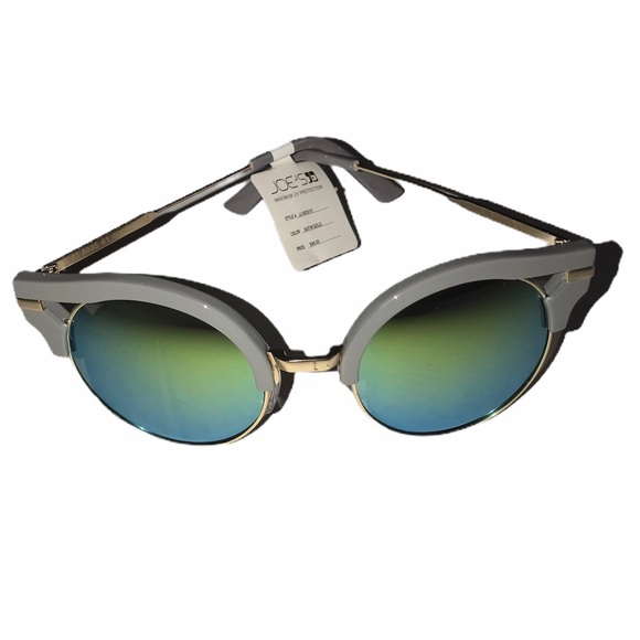 Joe’s Jeans Sunglasses Satin Gold - Picture 2 of 3